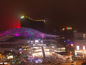 湖南步步高商業綜合體夜景照明工程